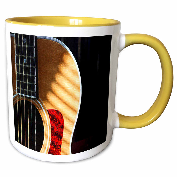 image of 15oz Two-Tone Yellow Mug