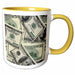 image of 11oz Two-Tone Yellow Mug