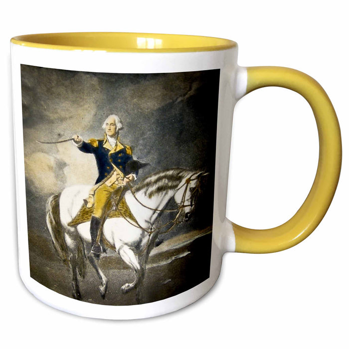 image of 15oz Two-Tone Yellow Mug