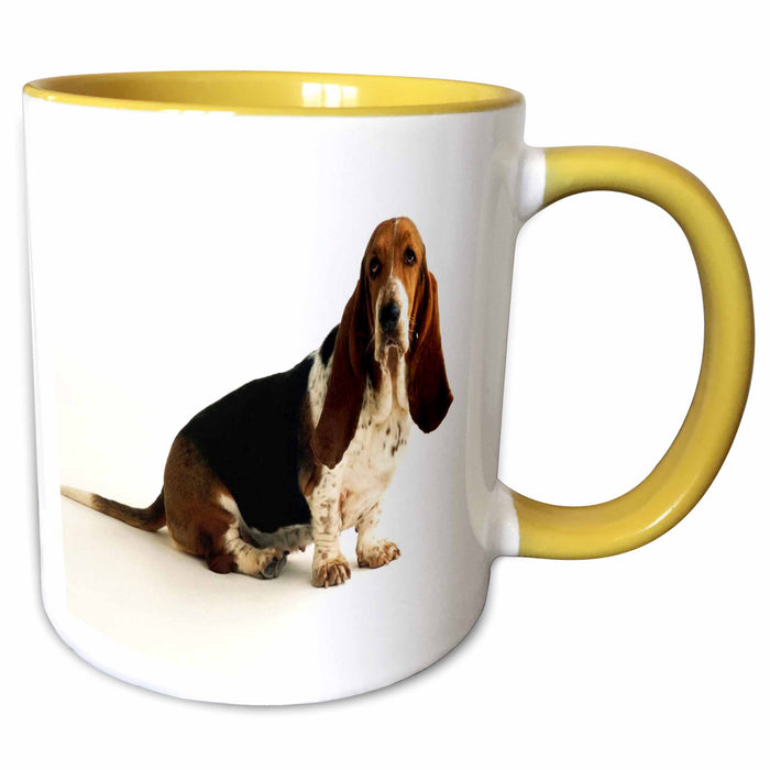 image of 11oz Two-Tone Yellow Mug