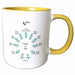 image of 11oz Two-Tone Yellow Mug