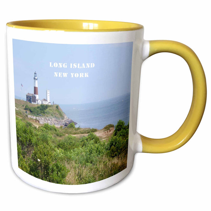 image of 15oz Two-Tone Yellow Mug