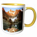 image of 11oz Two-Tone Yellow Mug