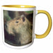 image of 11oz Two-Tone Yellow Mug