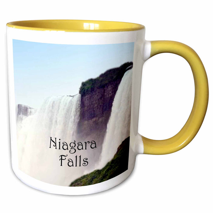 image of 15oz Two-Tone Yellow Mug